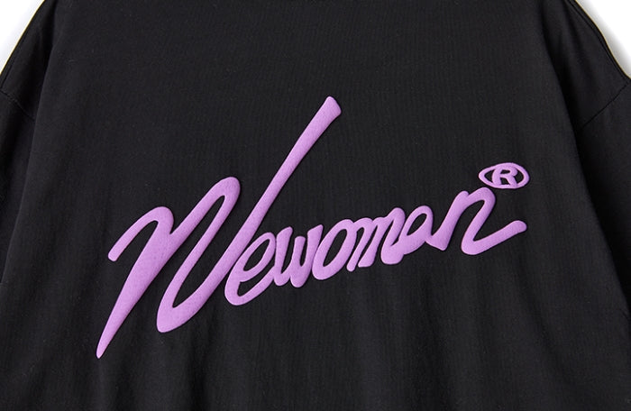 MMIC(エムエムアイシー) HALF DOUBLE LAYERED L/SL T-SHIRT BK