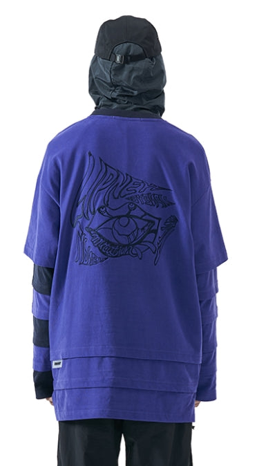 MMIC(エムエムアイシー) MUTATION LIPNEYES L/SL T-SHIRT PU