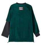 MMIC(エムエムアイシー) VELOUR TRACK L/SL T-SHIRT DGR W
