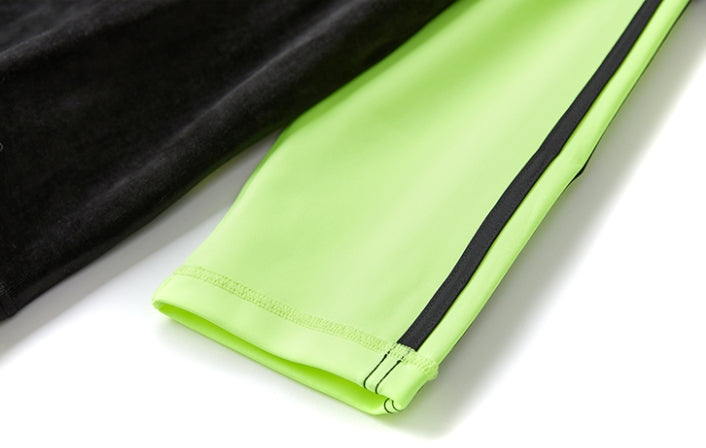 MMIC(エムエムアイシー) VELOUR TRACK L/SL T-SHIRT BK