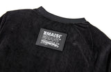 MMIC(エムエムアイシー) VELOUR TRACK L/SL T-SHIRT BK