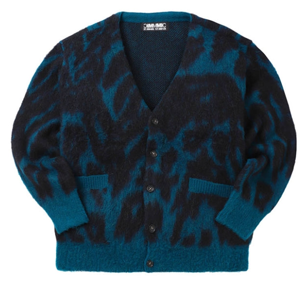 MMIC(エムエムアイシー) LEOPARD KNIT CARDIGAN BL