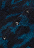 MMIC(エムエムアイシー) LEOPARD KNIT CARDIGAN BL