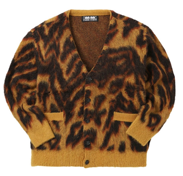 MMIC(エムエムアイシー) LEOPARD KNIT CARDIGAN MU
