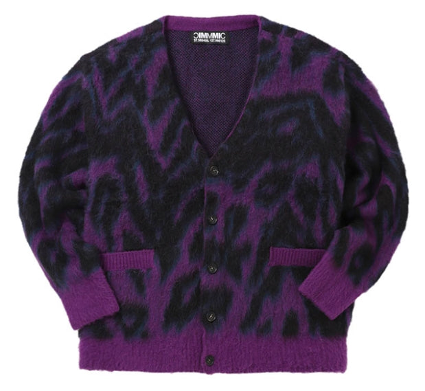 MMIC(エムエムアイシー) LEOPARD KNIT CARDIGAN PU