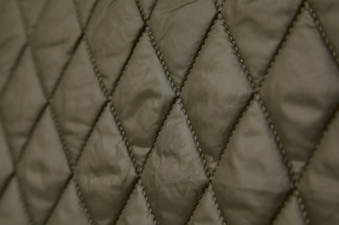 MMIC(エムエムアイシー) MULTI STRING QUILTED PULLOVER OL