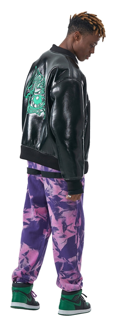 MMIC(エムエムアイシー) ENAMEL MOUTON BOMBER JACKET