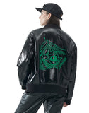 MMIC(エムエムアイシー) ENAMEL MOUTON BOMBER JACKET