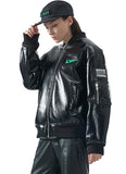 MMIC(エムエムアイシー) ENAMEL MOUTON BOMBER JACKET