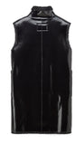 MMIC(エムエムアイシー) ENAMEL MOUTON VEST BK