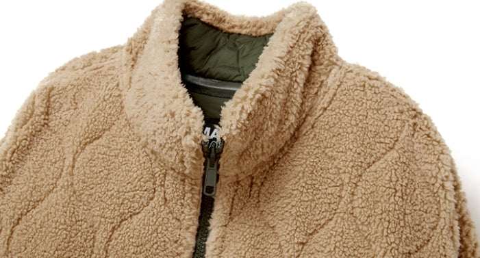 MMIC(エムエムアイシー) REVERSIBLE BOA FLEECE LONG JACKET BG