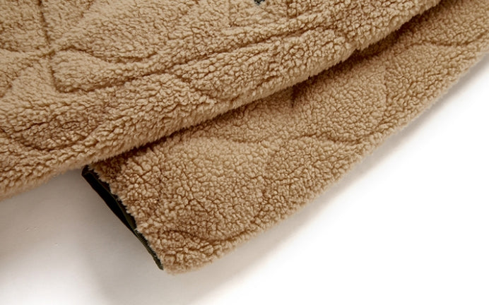 MMIC(エムエムアイシー) REVERSIBLE BOA FLEECE LONG JACKET BG
