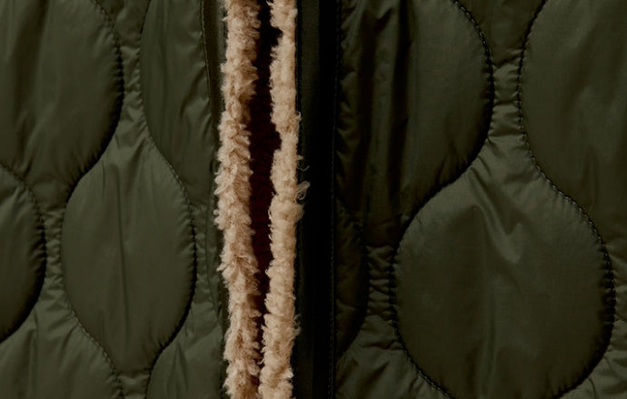 MMIC(エムエムアイシー) REVERSIBLE BOA FLEECE LONG JACKET BG