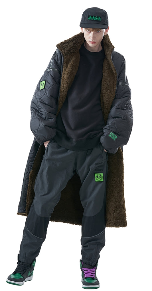 MMIC(エムエムアイシー) REVERSIBLE BOA FLEECE LONG JACKET OL