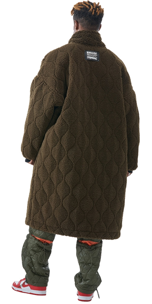 MMIC(エムエムアイシー) REVERSIBLE BOA FLEECE LONG JACKET OL