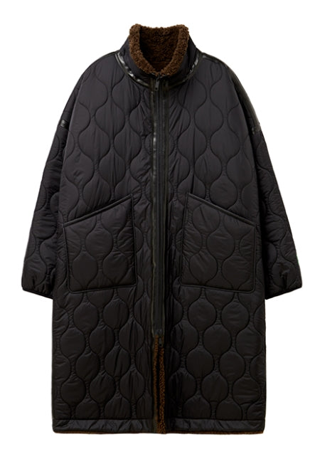 MMIC(エムエムアイシー) REVERSIBLE BOA FLEECE LONG JACKET OL