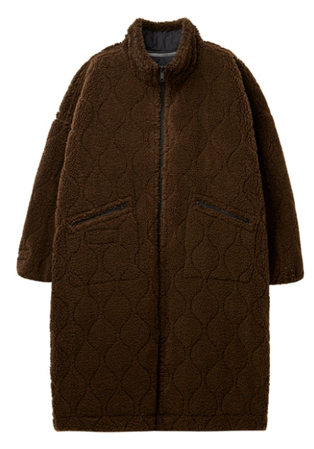 MMIC(エムエムアイシー) REVERSIBLE BOA FLEECE LONG JACKET OL