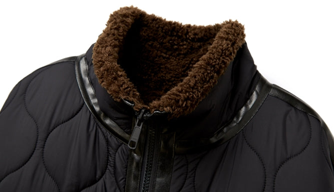 MMIC(エムエムアイシー) REVERSIBLE BOA FLEECE LONG JACKET OL