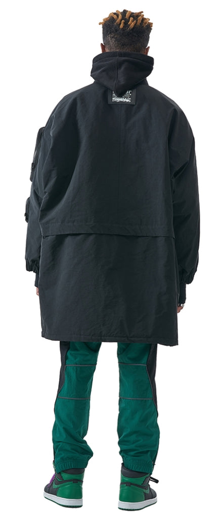 MMIC(エムエムアイシー) UTILITY OVERFIT PARKA BK