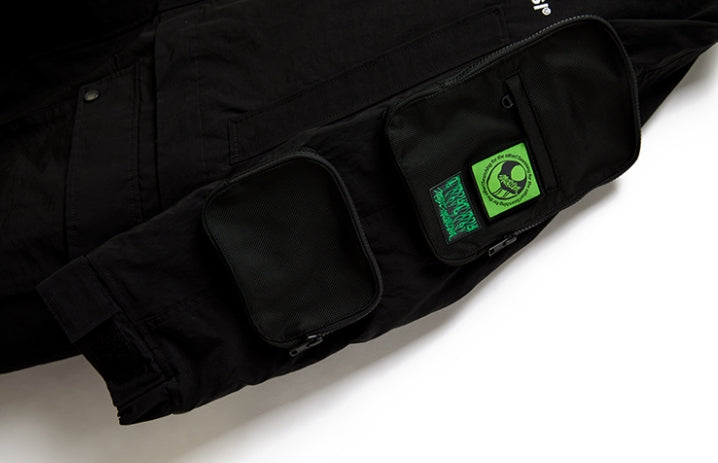MMIC(エムエムアイシー) UTILITY OVERFIT PARKA BK