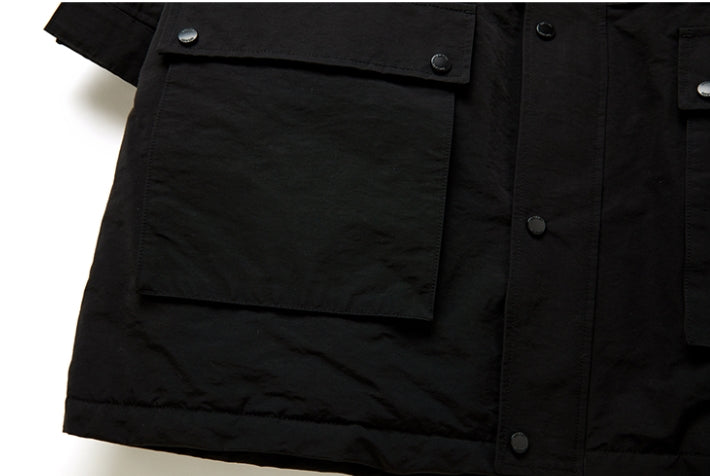 MMIC(エムエムアイシー) UTILITY OVERFIT PARKA BK