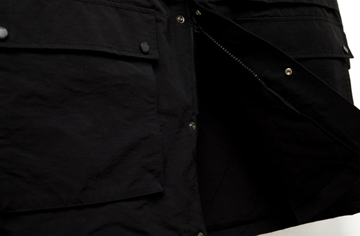 MMIC(エムエムアイシー) UTILITY OVERFIT PARKA BK
