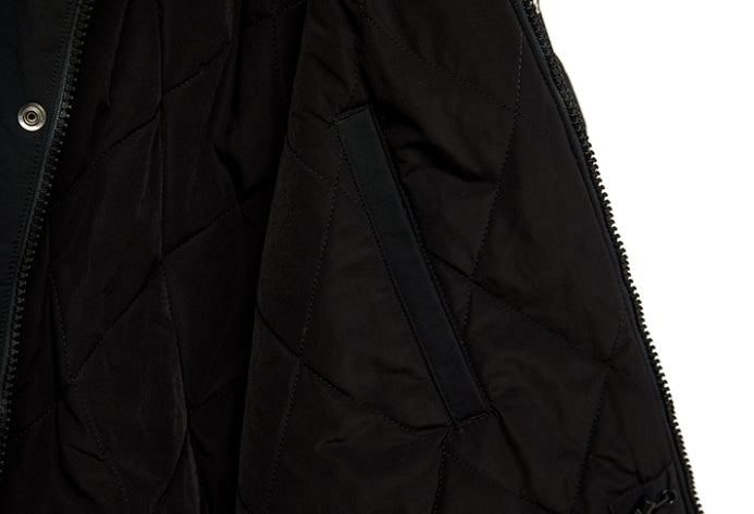 MMIC(エムエムアイシー) UTILITY OVERFIT PARKA BK