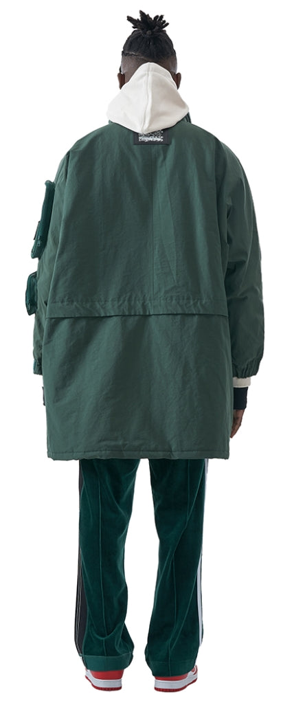 MMIC(エムエムアイシー) UTILITY OVERFIT PARKA DGR
