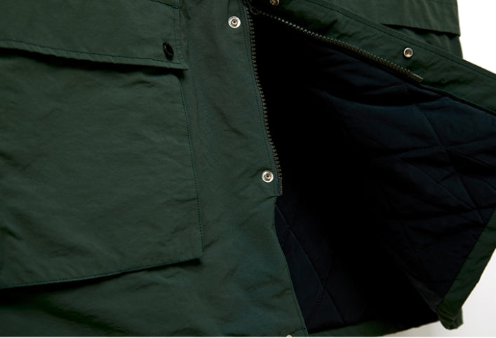 MMIC(エムエムアイシー) UTILITY OVERFIT PARKA DGR