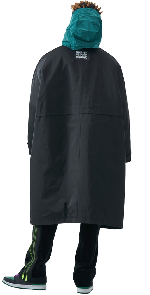 MMIC(エムエムアイシー) DETACHABLE LINING OVERFIT PARKA BK