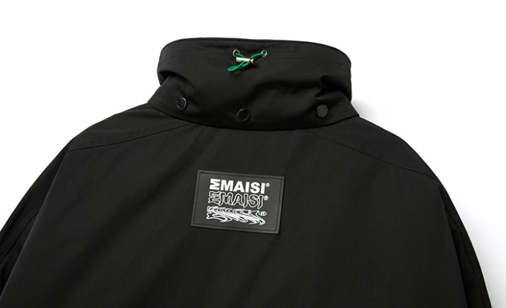 MMIC(エムエムアイシー) DETACHABLE LINING OVERFIT PARKA BK