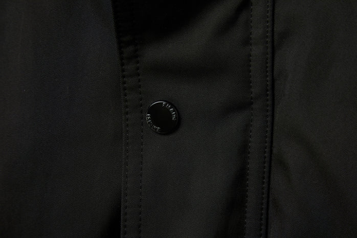 MMIC(エムエムアイシー) DETACHABLE LINING OVERFIT PARKA BK