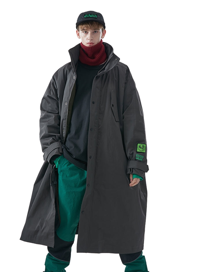 MMIC(エムエムアイシー) DETACHABLE LINING OVERFIT PARKA GY