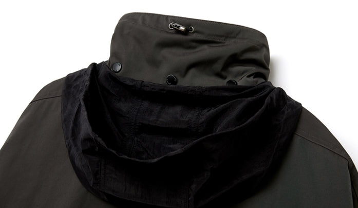 MMIC(エムエムアイシー) DETACHABLE LINING OVERFIT PARKA GY