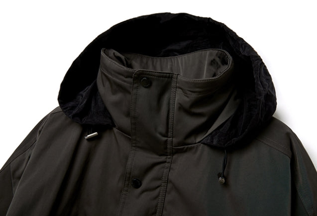 MMIC(エムエムアイシー) DETACHABLE LINING OVERFIT PARKA GY