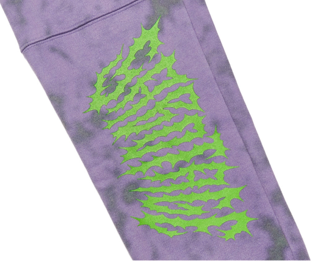 STIGMA(スティグマ)  GAUSSIAN HEAVY SWEAT JOGGER PANTS PURPLE