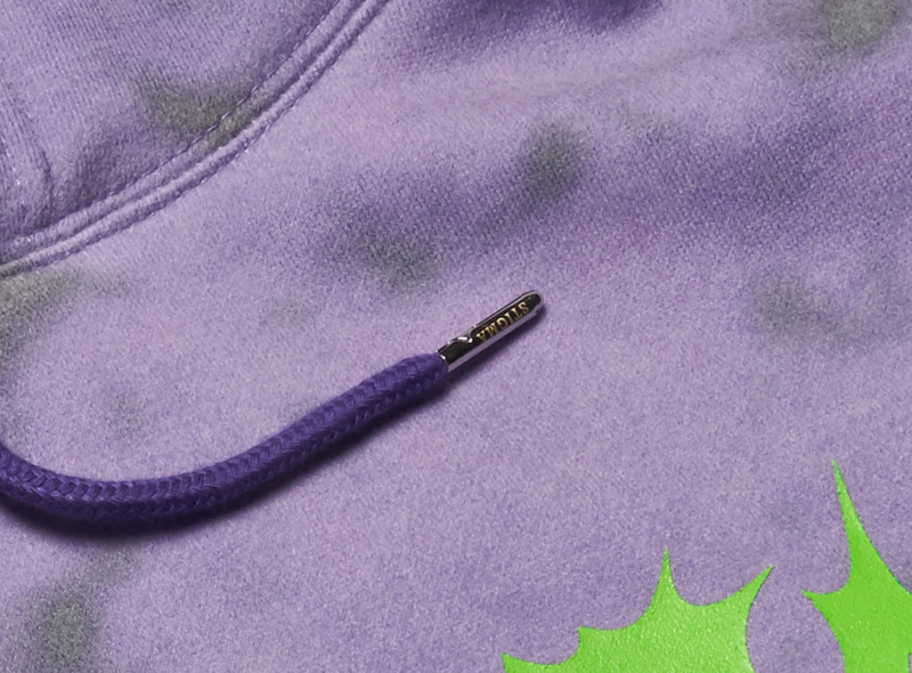 STIGMA(スティグマ) GAUSSIAN OVERSIZED HEAVY SWEAT HOODIE PURPLE