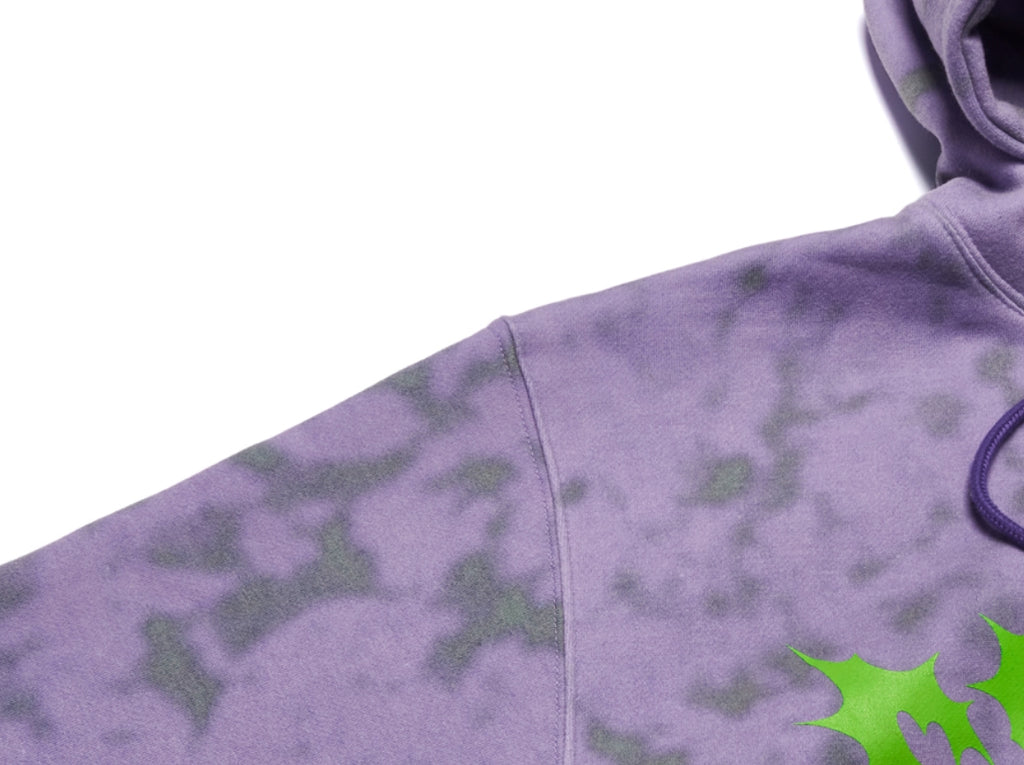 STIGMA(スティグマ) GAUSSIAN OVERSIZED HEAVY SWEAT HOODIE PURPLE