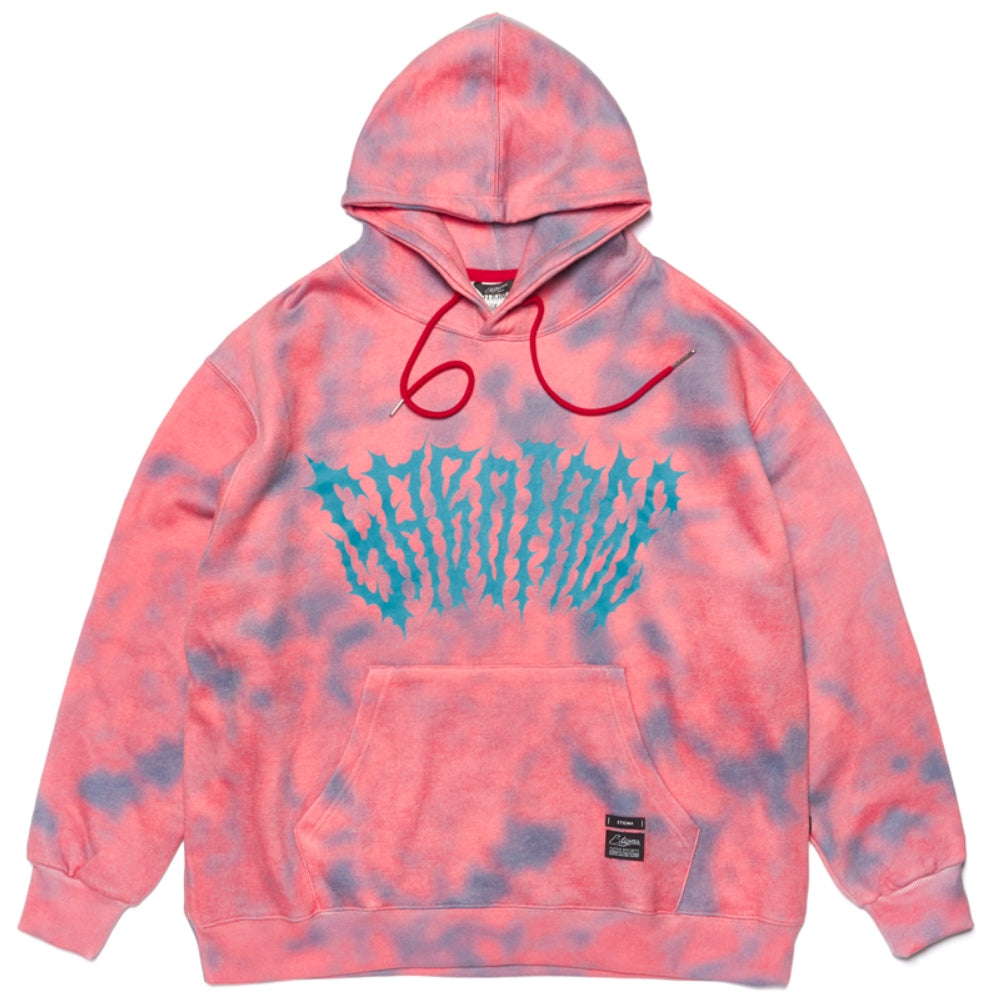 STIGMA(スティグマ) GAUSSIAN OVERSIZED HEAVY SWEAT HOODIE RED