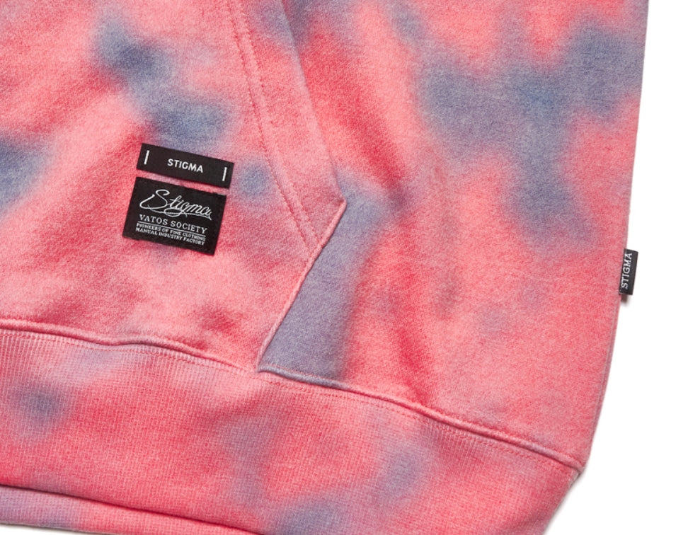 STIGMA(スティグマ) GAUSSIAN OVERSIZED HEAVY SWEAT HOODIE RED