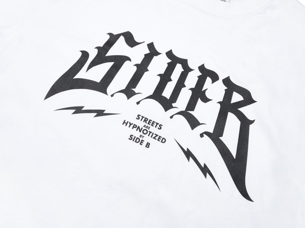 STIGMA(スティグマ) SIDE B OVERSIZED LONG SLEEVES T-SHIRTS WHITE