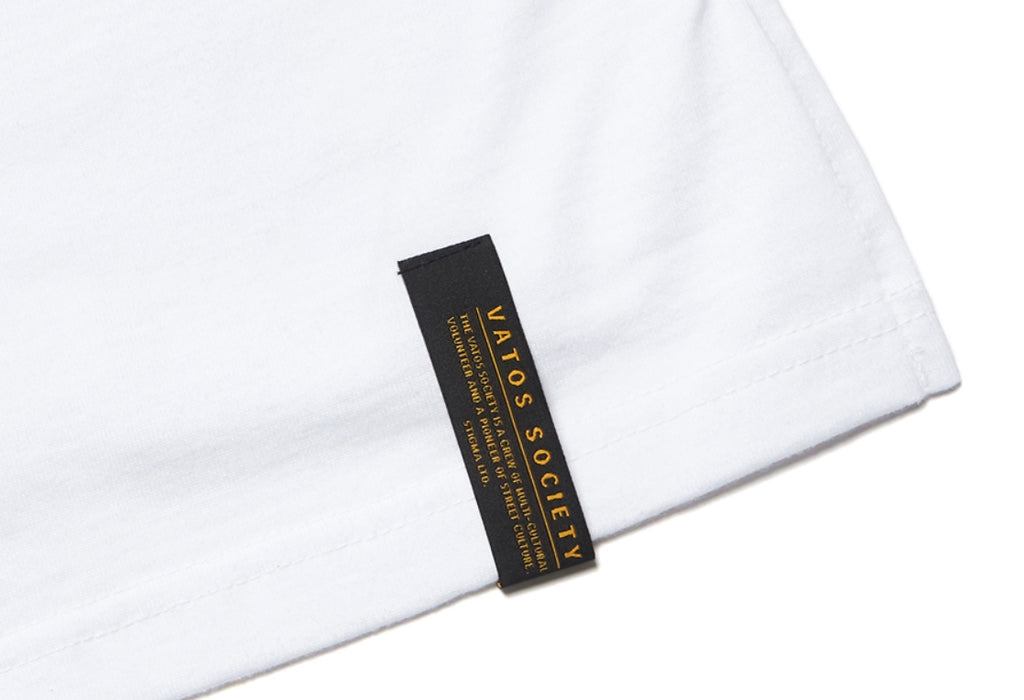 STIGMA(スティグマ) SIDE B OVERSIZED LONG SLEEVES T-SHIRTS WHITE