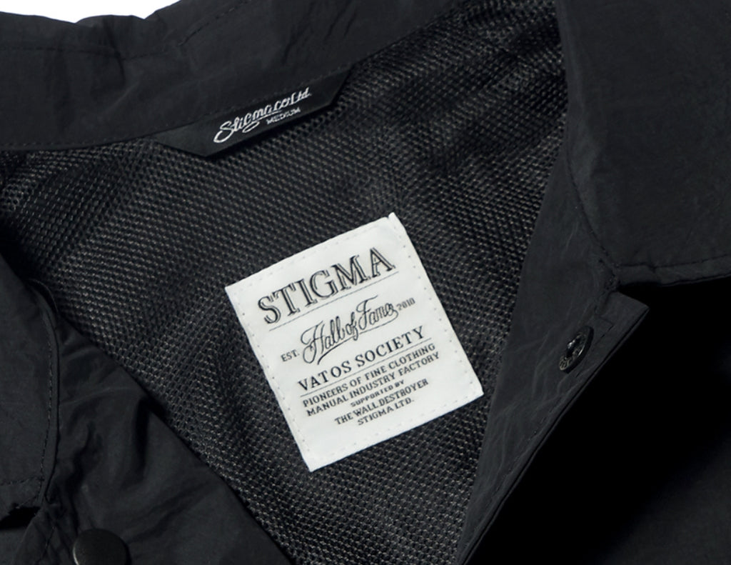 STIGMA(スティグマ) DDS OVERSIZED COACH JACKET BLACK