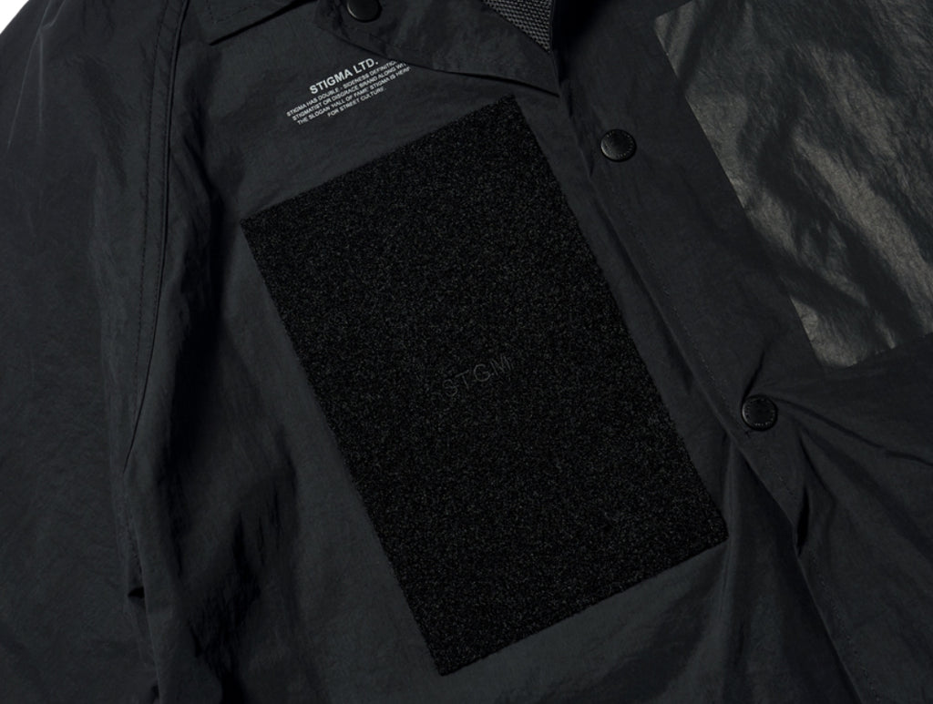 STIGMA(スティグマ) DDS OVERSIZED COACH JACKET BLACK