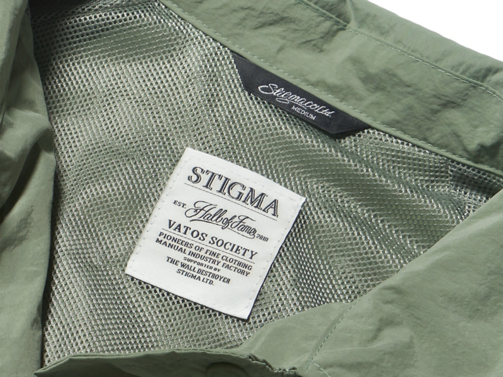 STIGMA(スティグマ) DDS OVERSIZED COACH JACKET OLIVE