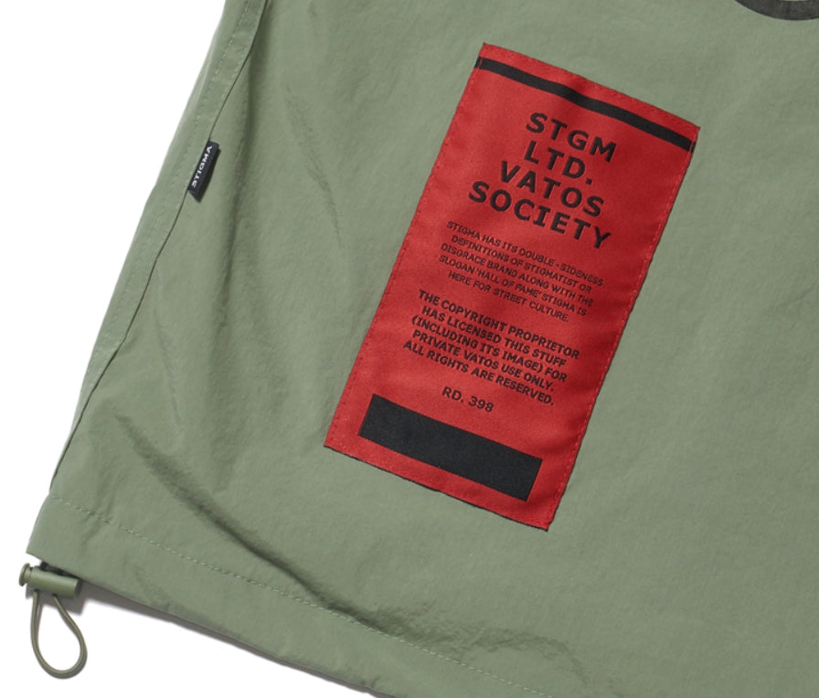 STIGMA(スティグマ) DDS OVERSIZED COACH JACKET OLIVE