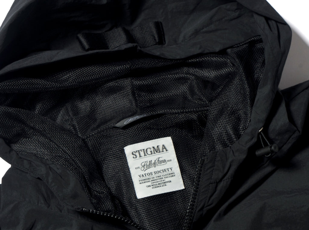 STIGMA(スティグマ) DV TECH WINDBREAKER JACKET BLACK