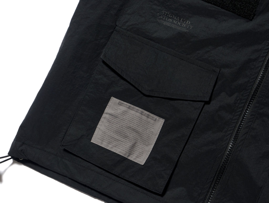 STIGMA(スティグマ) DV TECH WINDBREAKER JACKET BLACK