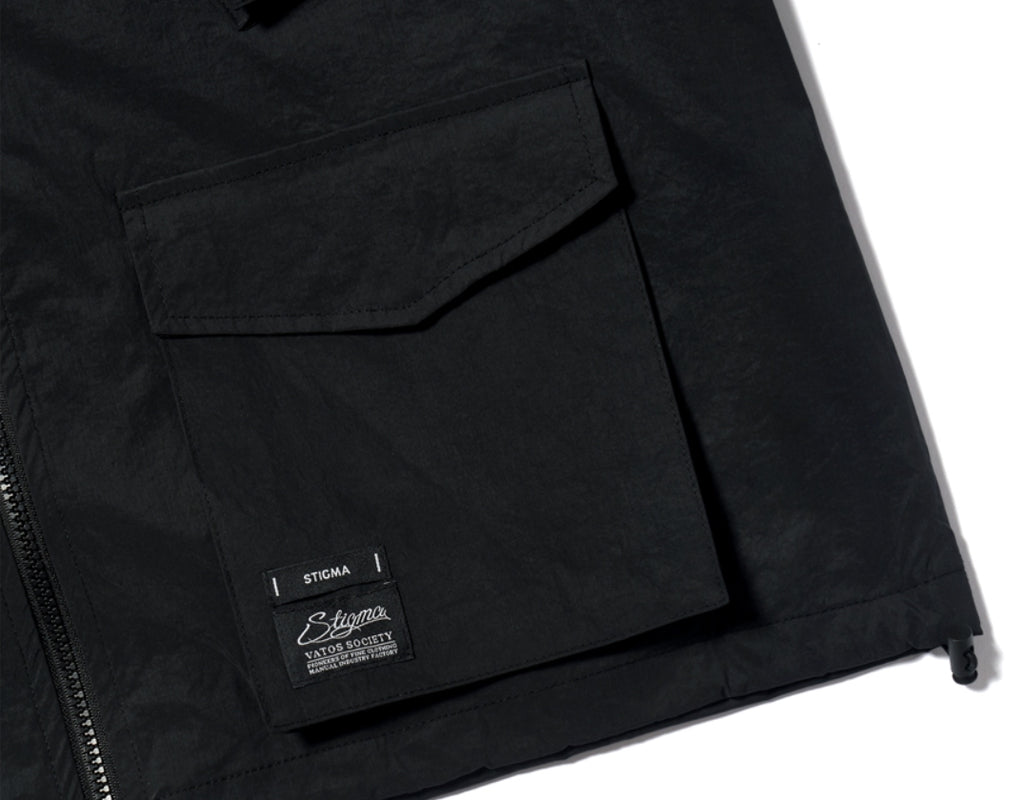 STIGMA(スティグマ) DV TECH WINDBREAKER JACKET BLACK