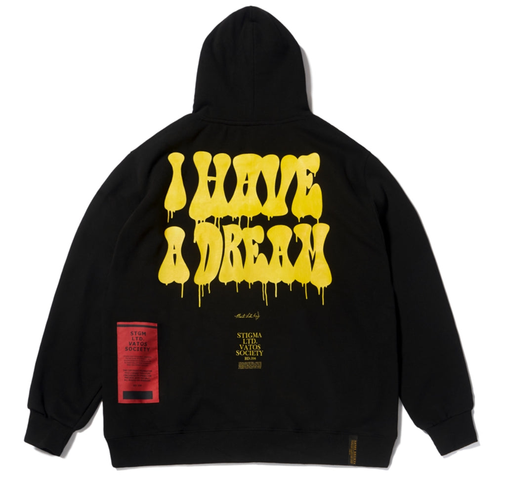 STIGMA(スティグマ) KING OVERSIZED HEAVY SWEAT HOODIE BLACK